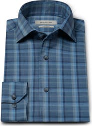 Bugatchi Devon OoohCotton® Plaid Button-Up Shirt