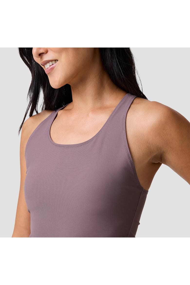 Bga Destination Compression Knit Crossback Tank - Women's, Alternate, color, Granite Plum