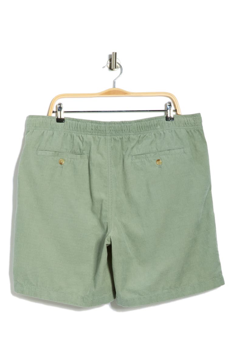 Cotton Corduroy Shorts, Alternate, color, SLATE GRAY