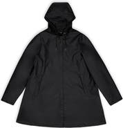 Rains Waterproof A-Line Rain Jacket