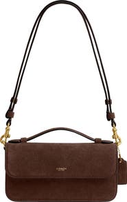 COACH Elora Suede Top Handle Bag
