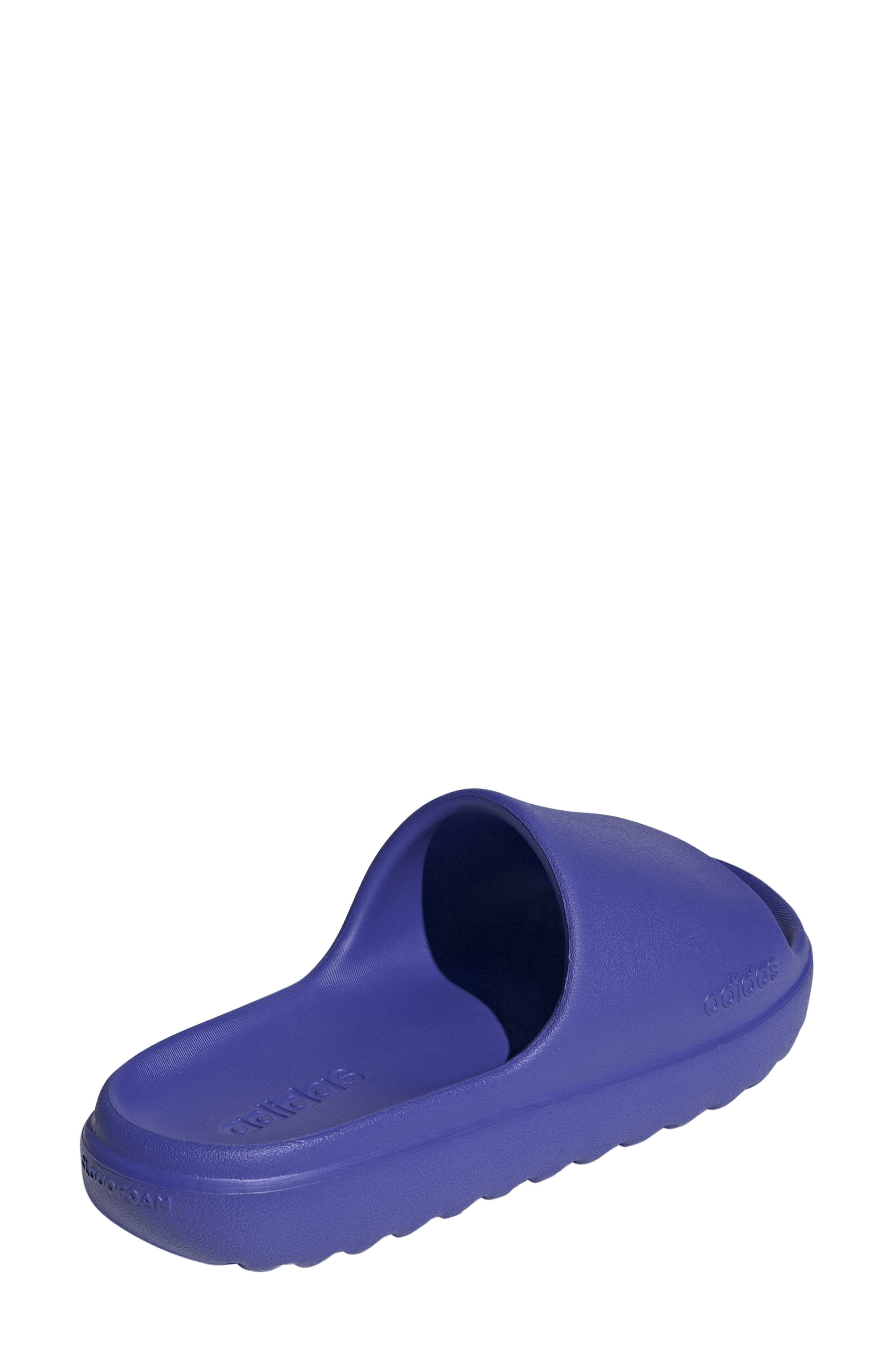 Gender Inclusive Adilette Lumia Slide Sandal, Alternate, color, SOLAR PURPLE/ PURPLE/ PURPLE