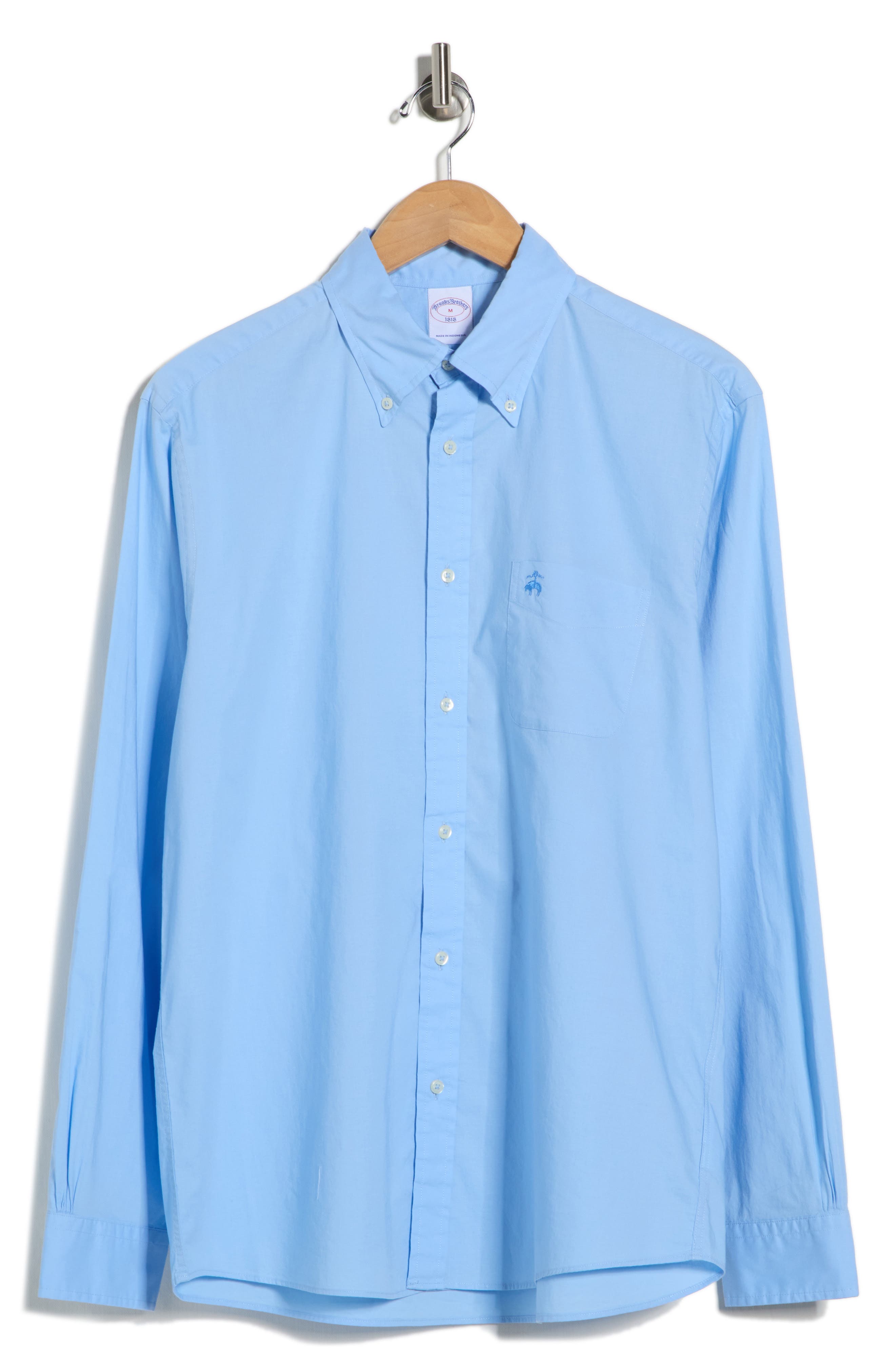 Brooks Brothers Solid Long Sleeve Shirt