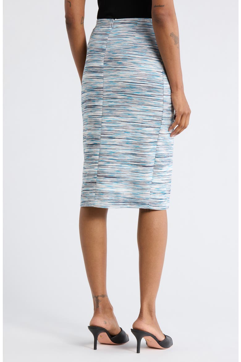 Gonna Space Dye Skirt, Alternate, color, MULTI JERSEY NERO AZZURRO