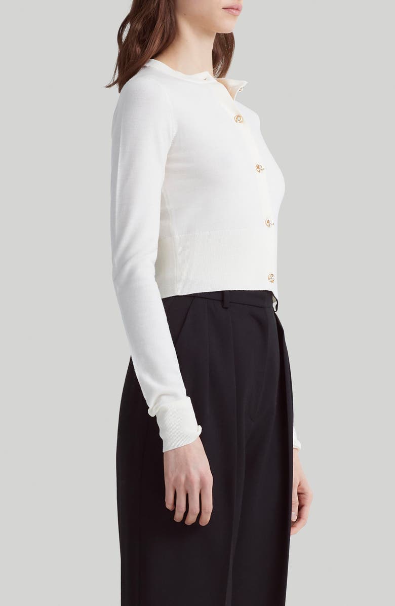 Altuzarra Arlette Merino Wool Blend Cardigan, Alternate, color, 
