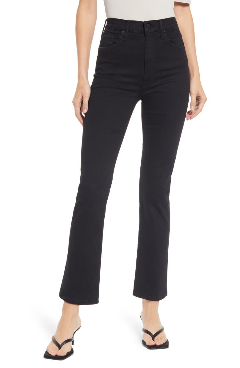 MOTHER High Waist Rider Ankle Jeans, Main, color, Not Guilty