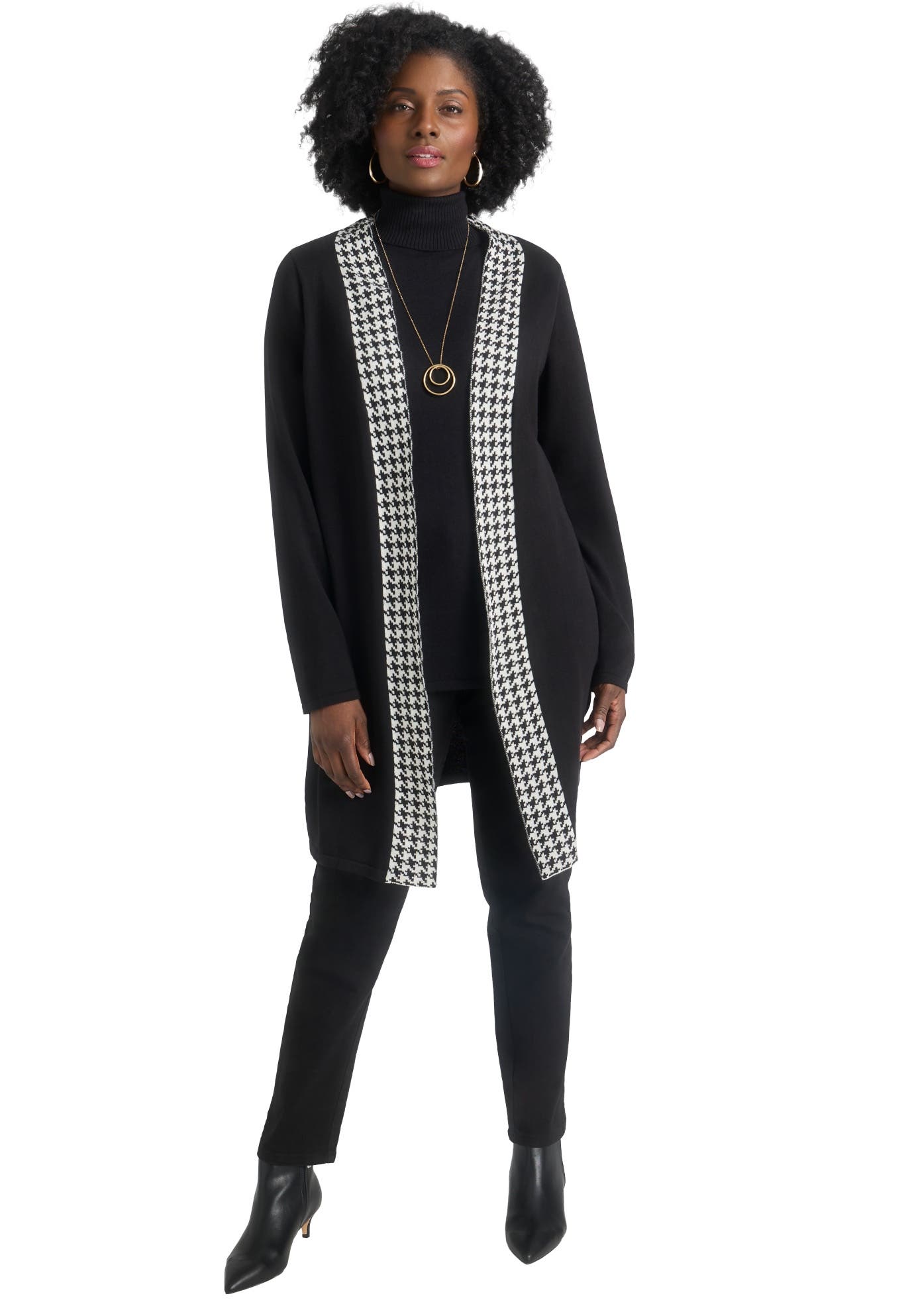 IVORY HOUNDSTOOTH