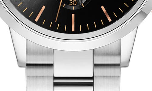 Alfred Sung Chronograph Bracelet Strap Watch, 42mm In Silver