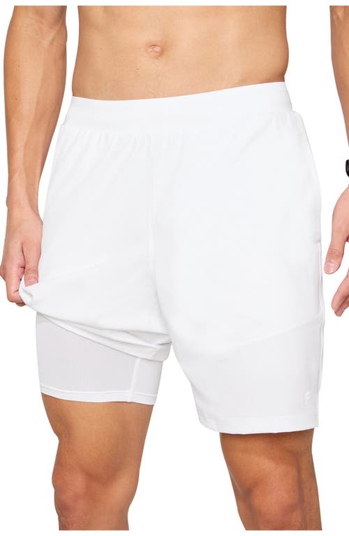 Fabletics The Fundamental Short Ii Lined 7" In White