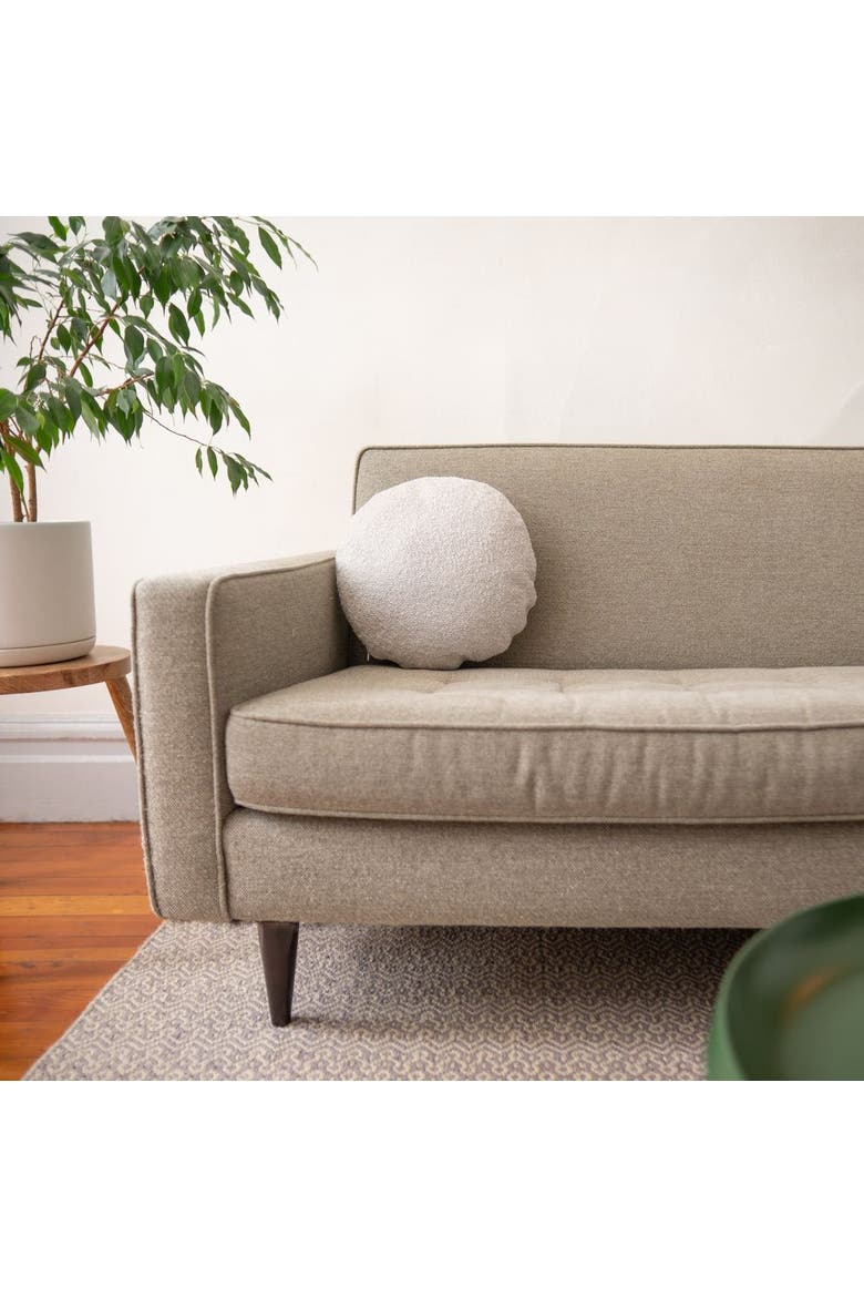 The Small Circle in Boucle, Alternate, color, Stone