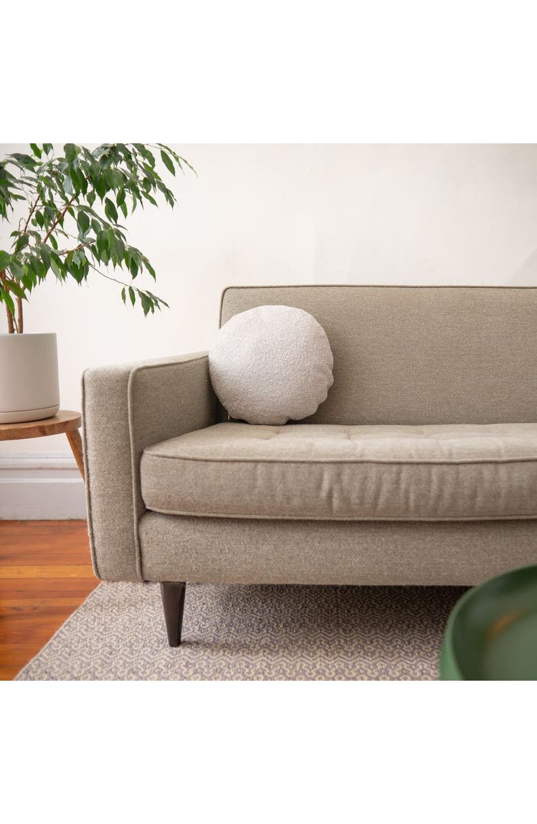 Pazar Studio The Small Circle in Boucle, Alternate, color, Stone