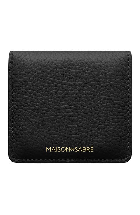 Leather Compact Mirror