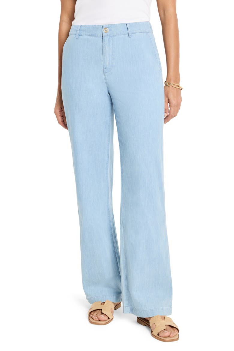 Wide Leg Pants, Main, color, MID WASH