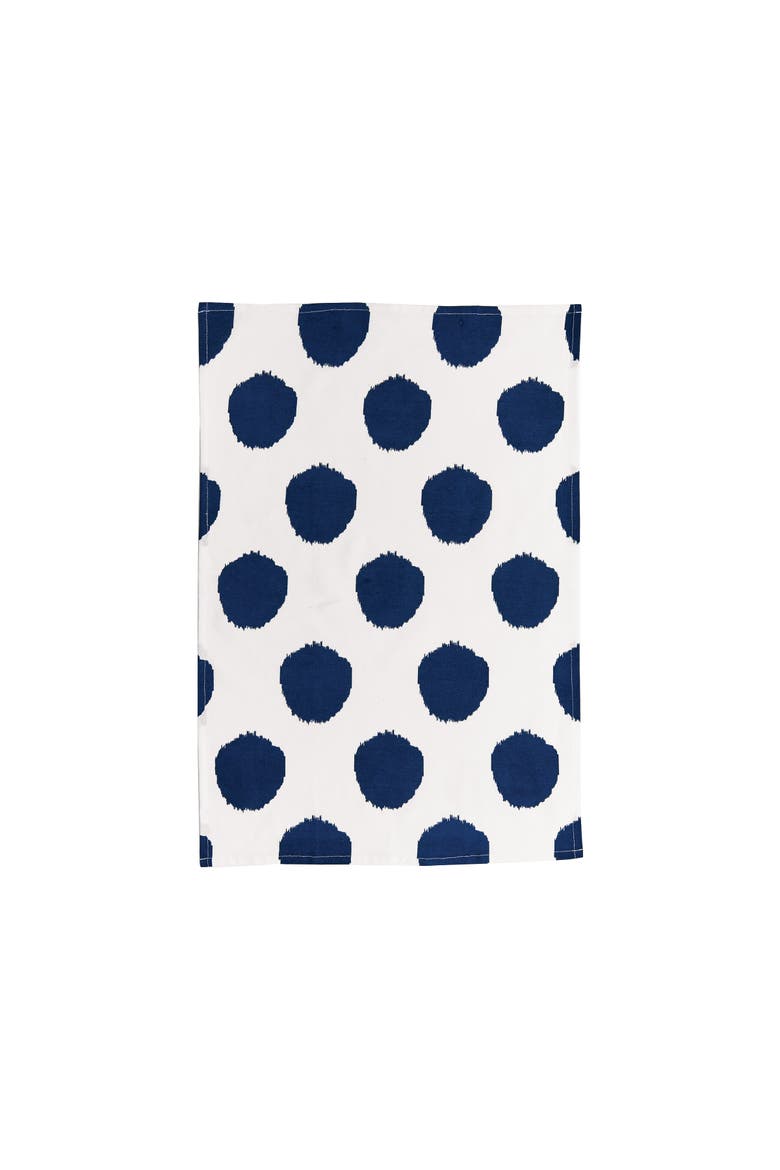 Indigo Dot Towel, Main, color, Blue