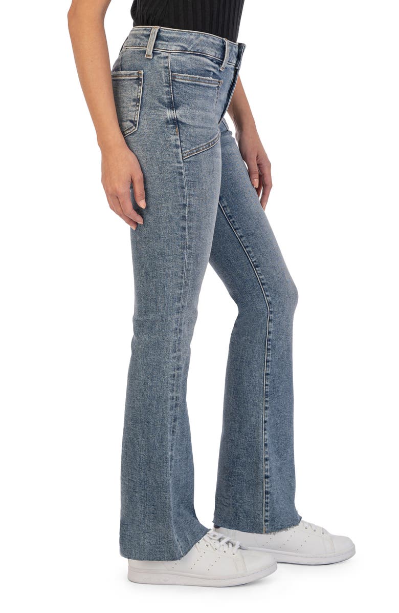 KUT from the Kloth Stella Fab Ab Mid Rise Flare Jeans, Alternate, color, 