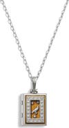 Awe Inspired Book of Raven Locket Necklace