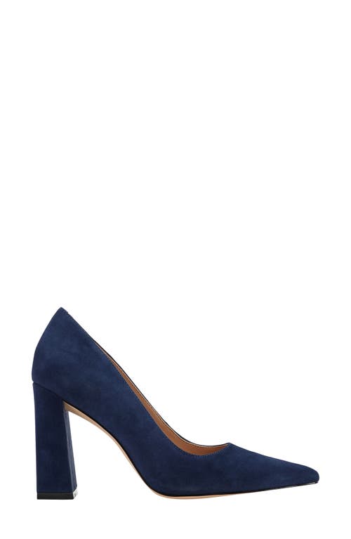 Marc Fisher Ltd Minny Pointed Toe Pump In Blue