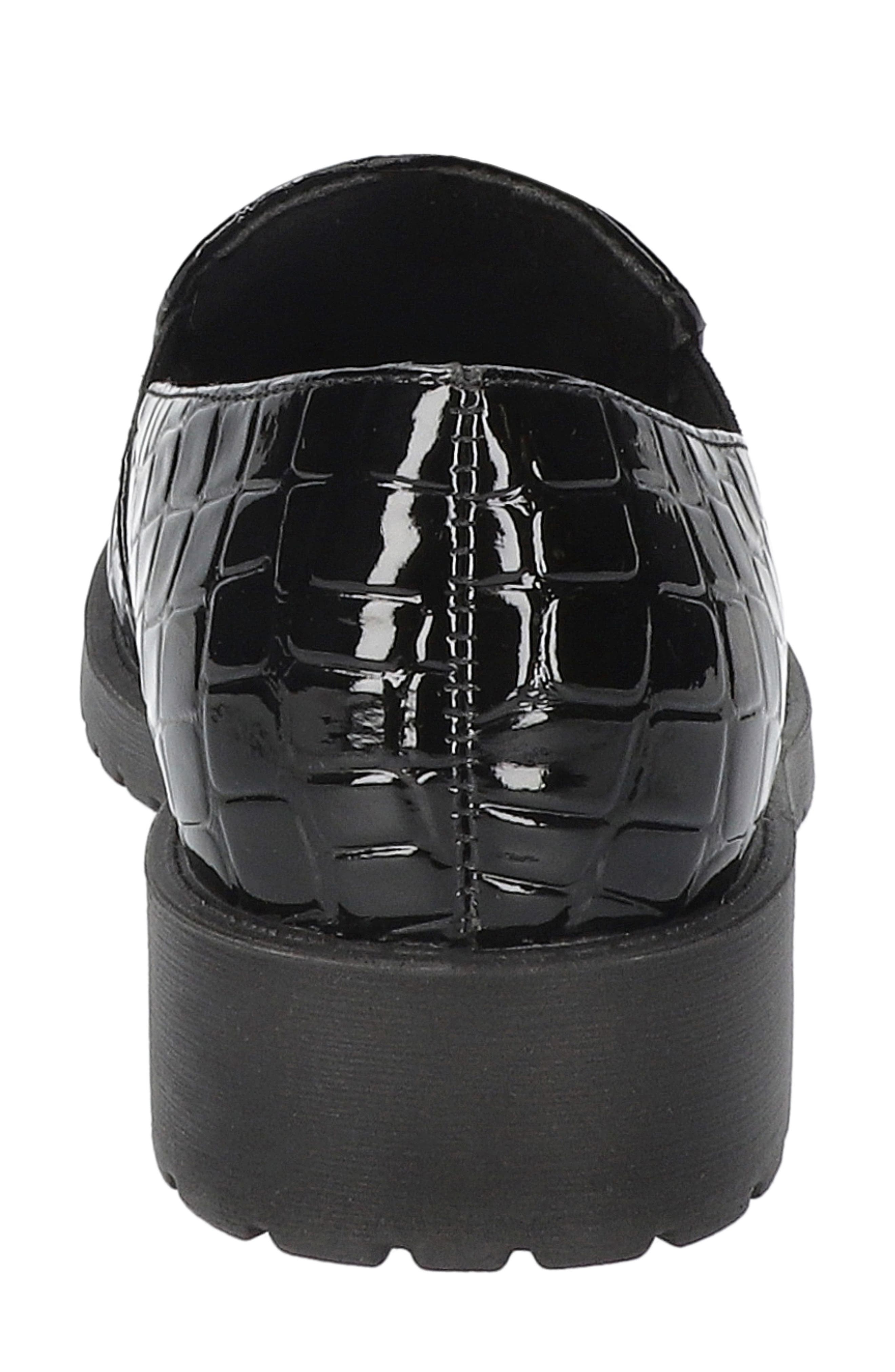 Vanessa Loafer, Alternate, color, BLACK CROCO