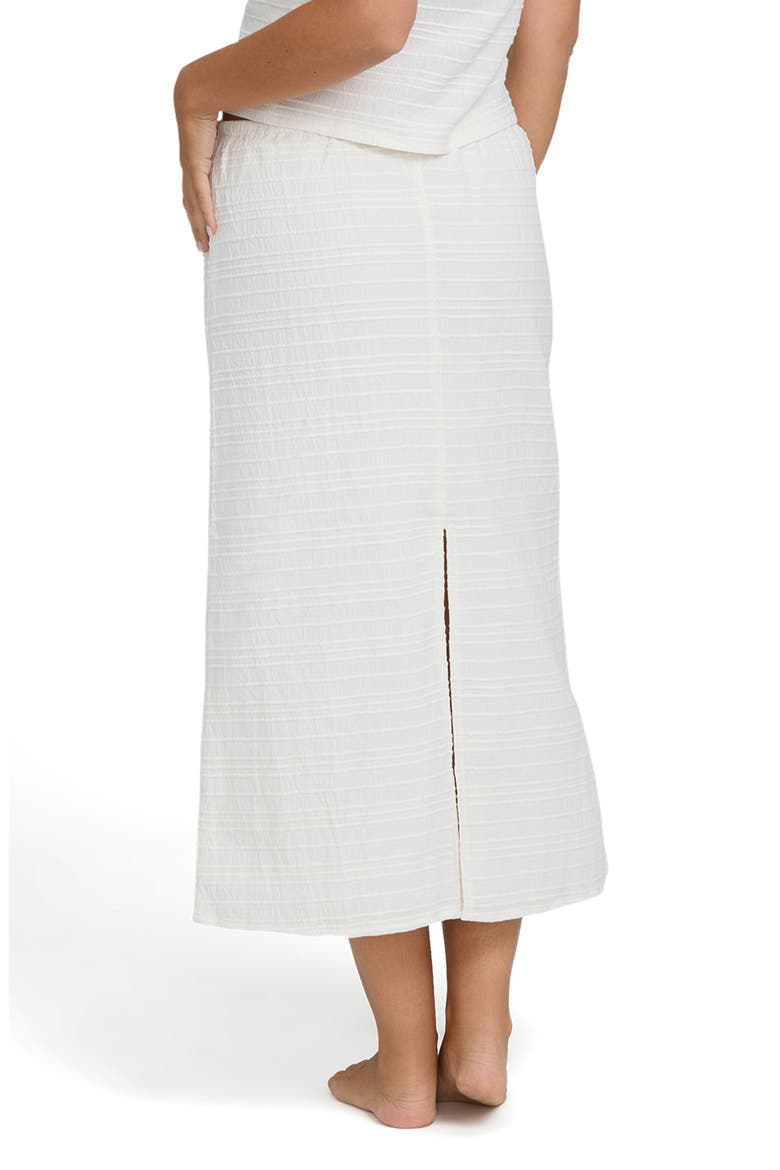 Your Call Stripe Cotton Maxi Skirt, Alternate, color, SALT CRYSTAL