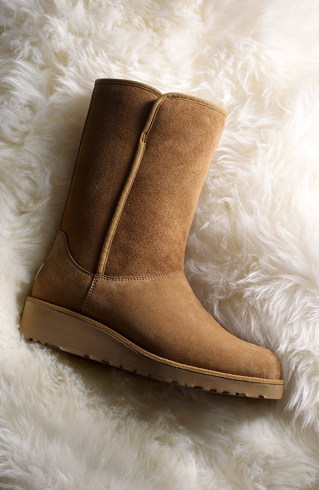 UGG<sup>®</sup> Amie - Classic Slim<sup>™</sup> Water Resistant Short Boot, Alternate, color, 