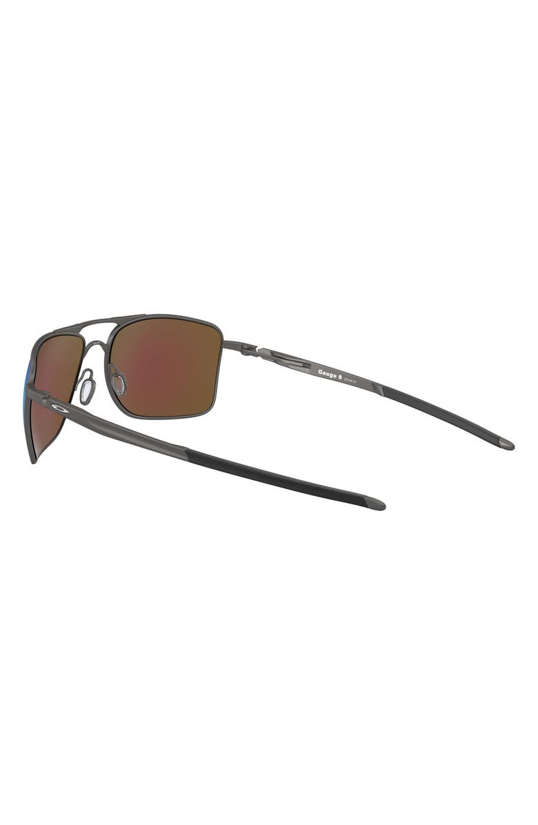 Oakley Gauge 8 62mm Prizm<sup>™</sup> Polarized Aviator Sunglasses, Alternate, color, 