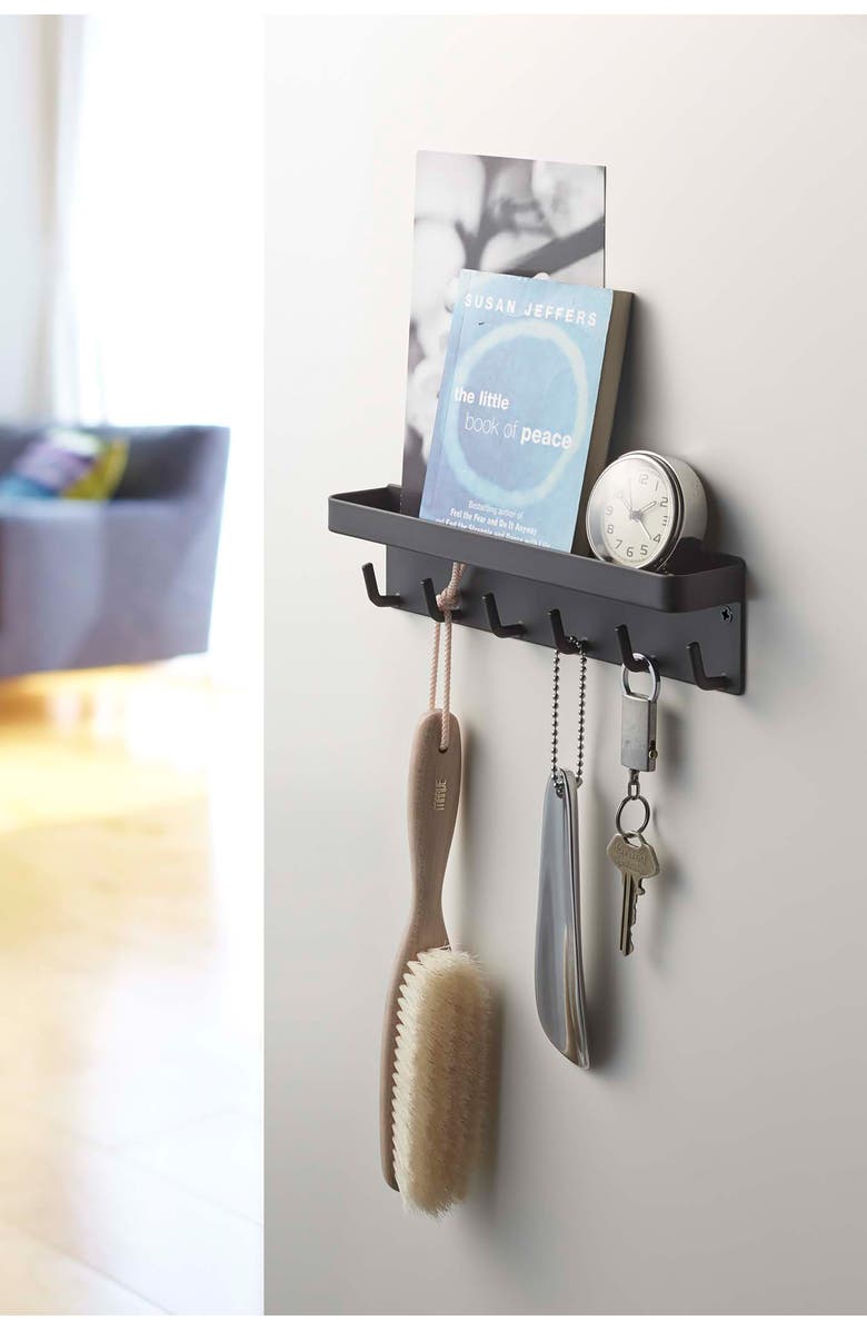 Yamazaki Magnetic Key Rack, Alternate, color, Black