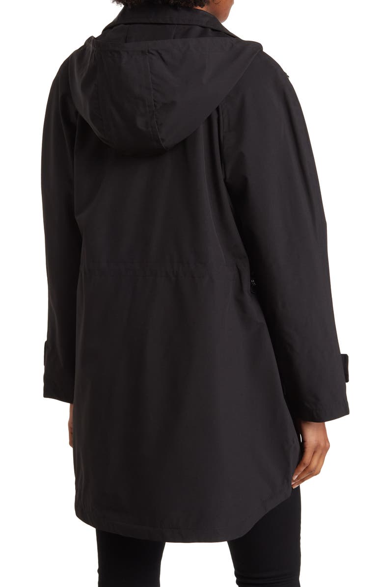 London Fog Hooded Water-Resistant Anorak, Alternate, color, 