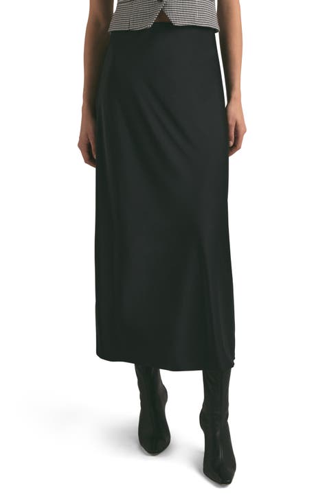 Long black skirt nordstrom hotsell