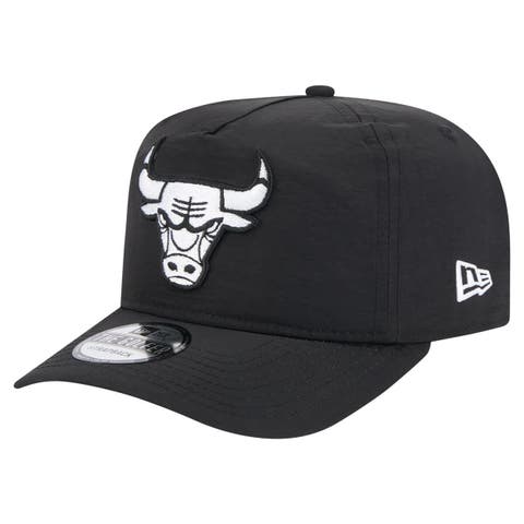 Men's New Era Black Chicago Bulls Injection Everyday Golfer Adjustable Hat
