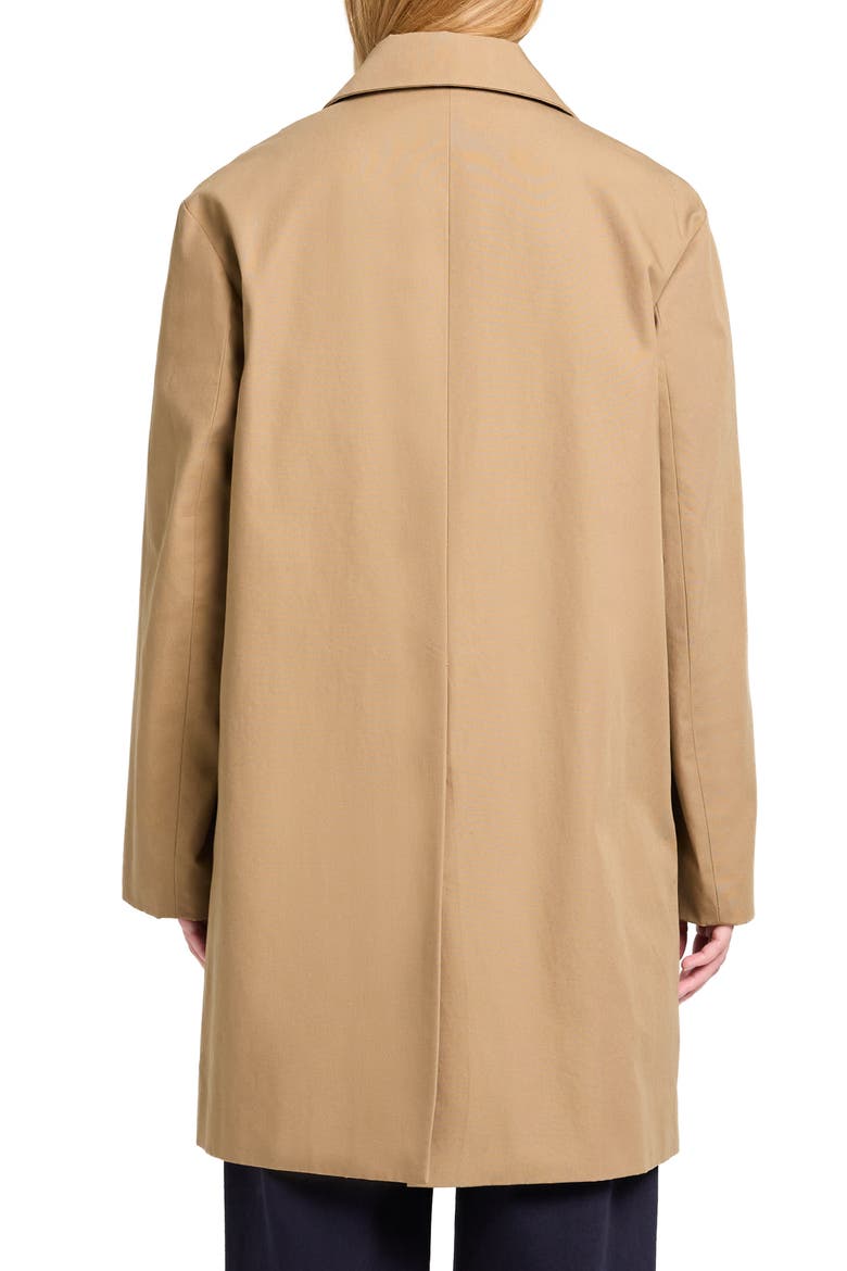 Edinburgh Rhinestone Detail Cotton Coat, Alternate, color, BRITISH KHAKI