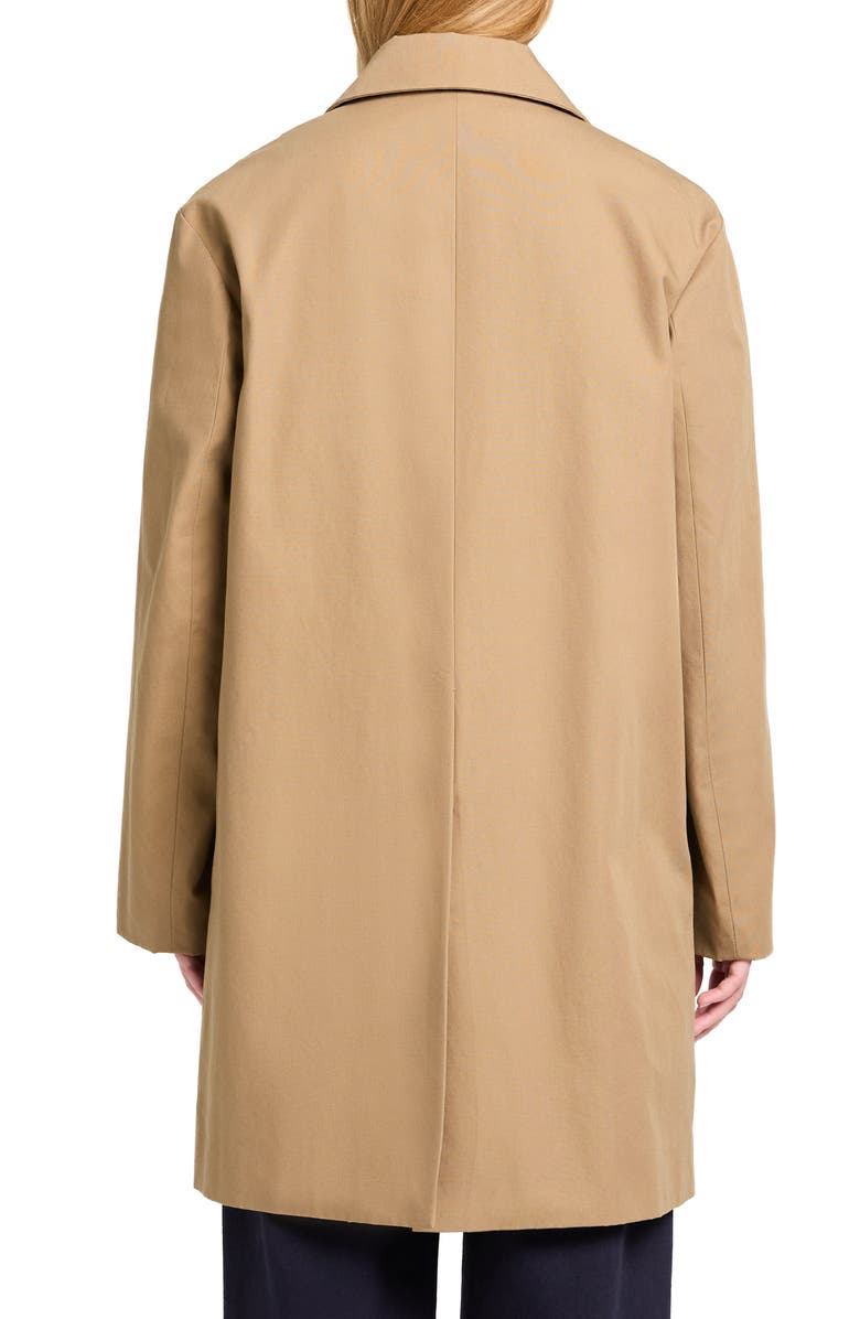 TWP Edinburgh Rhinestone Detail Cotton Coat, Alternate, color, British Khaki
