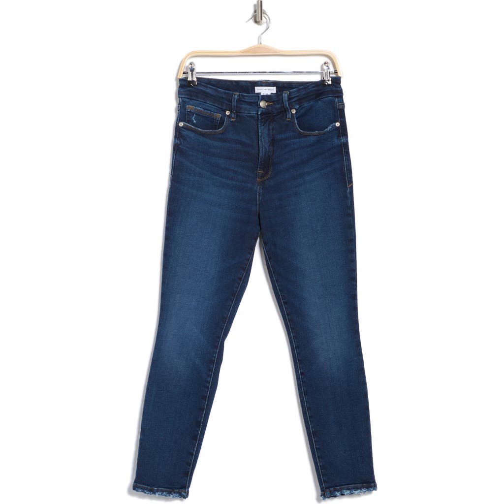 Good American Good Waist Crop Skinny Jeans