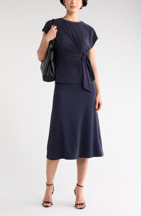Knit Midi Skirt