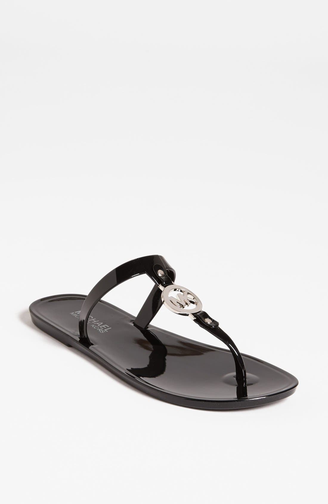 MICHAEL Michael Kors 'Sondra' Jelly Sandal, Main, color, 