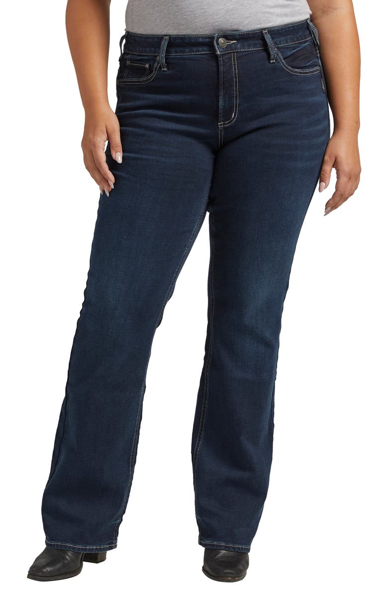 Silver Jeans Co. Suki Mid Rise Bootcut Jeans, Main, color, 