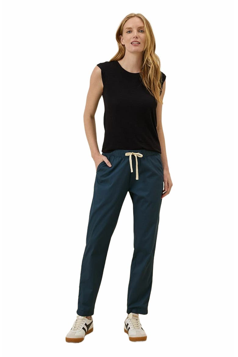 Organic Cotton Daily Twill Pant, Main, color, French Navy