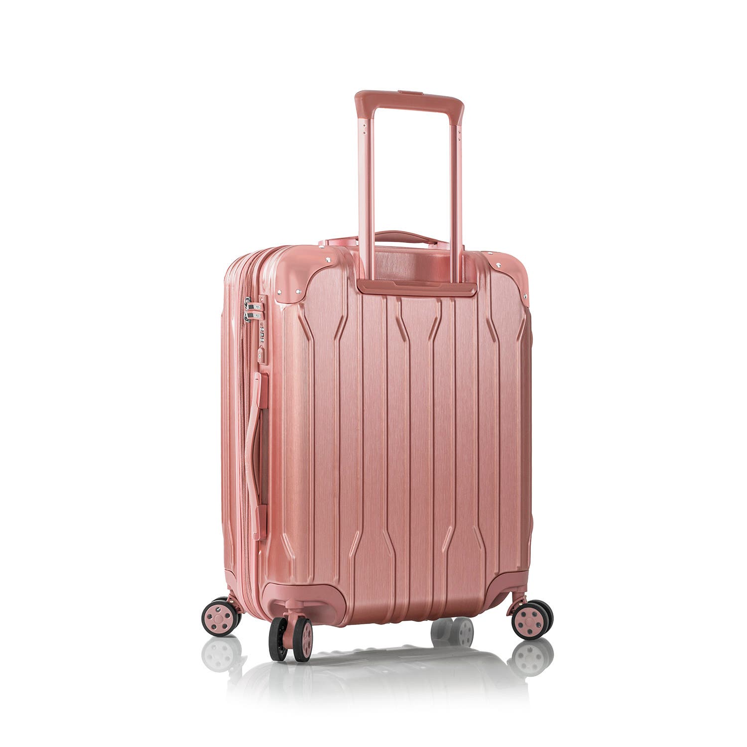 Heys Xtrak 21.5 Inch Carry-On Luggage, Alternate, color, Rose Gold