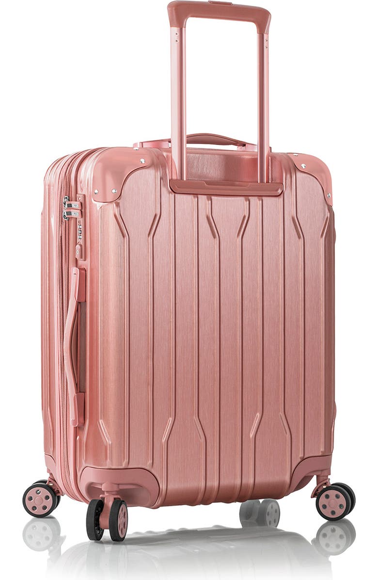 Heys Xtrak 21.5 Inch Carry-On Luggage, Alternate, color, Rose Gold