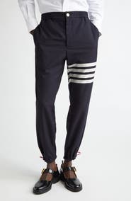 Thom Browne 4-Bar Wool Track Trousers