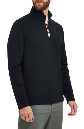 Sealskinz Middleton Quarter Zip Top In Blue
