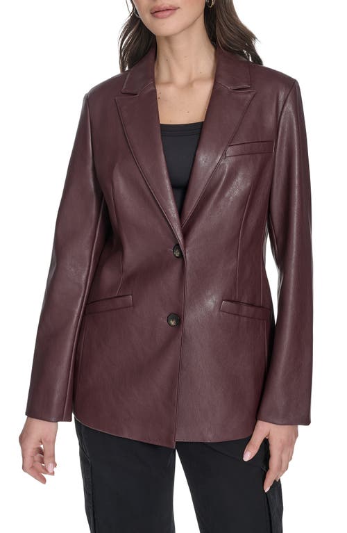 Levi's Faux Leather Blazer