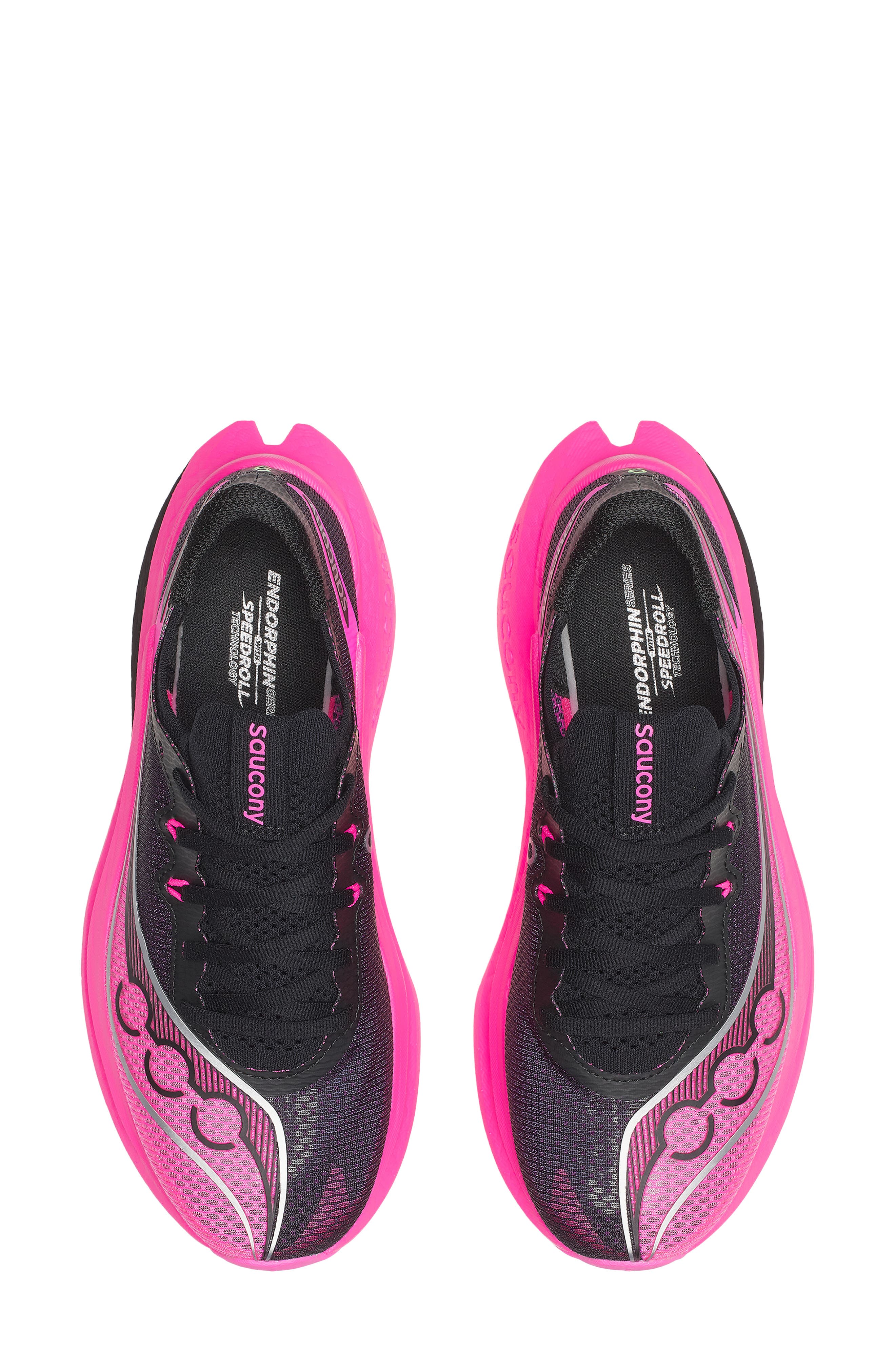 Saucony Endorphin Pro 5 Racing Shoe, Alternate, color, Black/ Shock