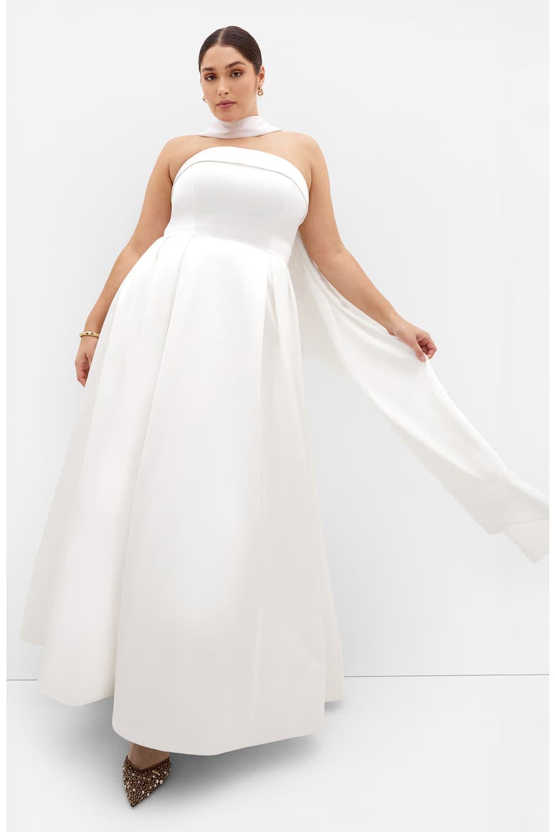 Duchess Gown, Alternate, color, IVORY