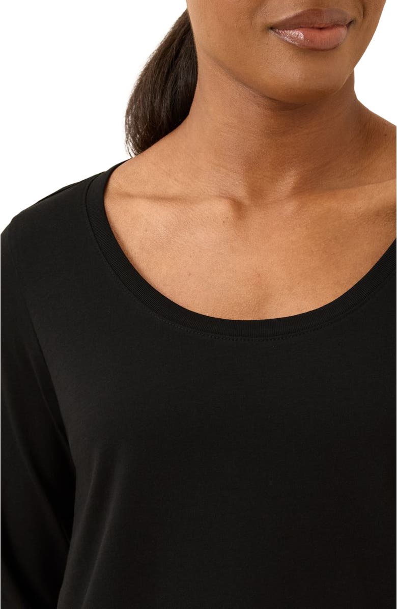 Pact Organic Cotton Softspun Long Sleeve Scoop Neck Tee, Alternate, color, 