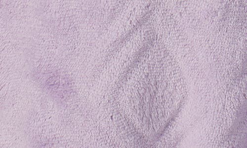 Ralph Lauren Lauren  Fleece Monogram Robe In Purple