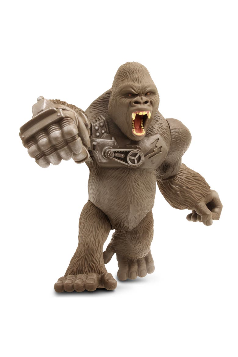 Primal Clash! 10 Inch Cyber Gorilla Mega Monster, Alternate, color, Brown