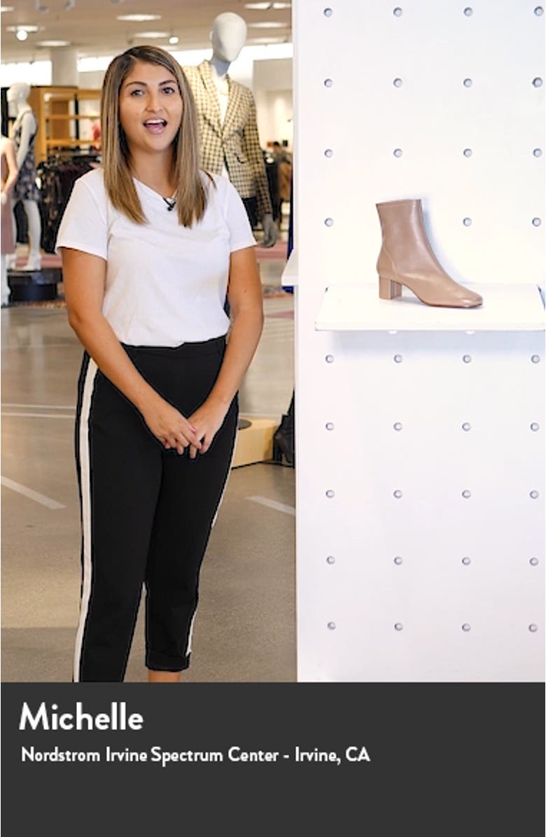 Sofia Block Heel Bootie, sales video thumbnail