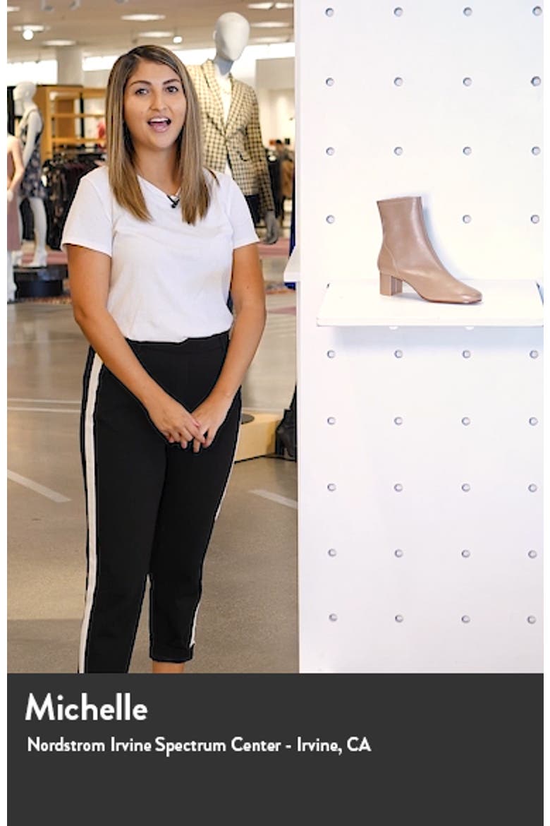 Sofia Block Heel Bootie video