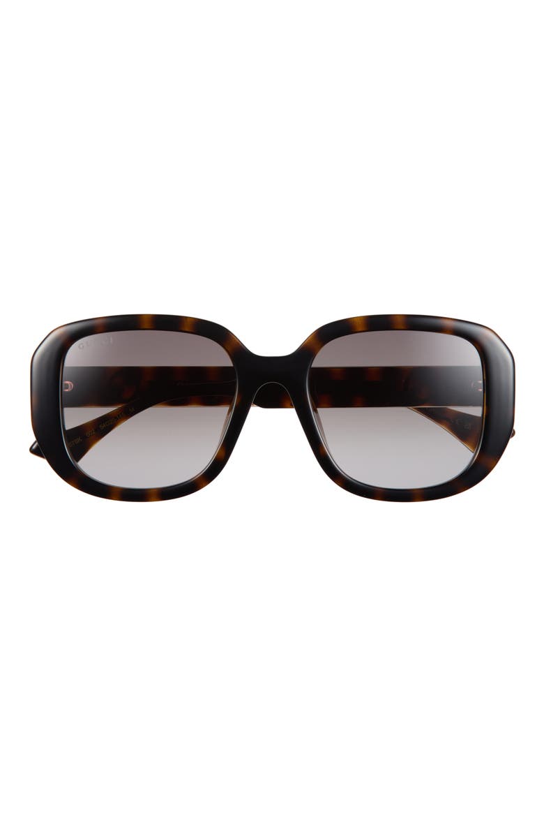 58mm Round Sunglasses, Main, color, HAVANA CRYSTAL BROWN