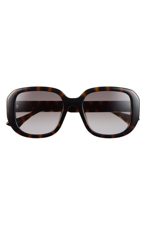 58mm Round Sunglasses